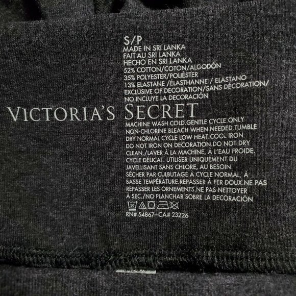 Victoria's Secret Leggings Gray‎ Size S Small - Picture 4 of 11